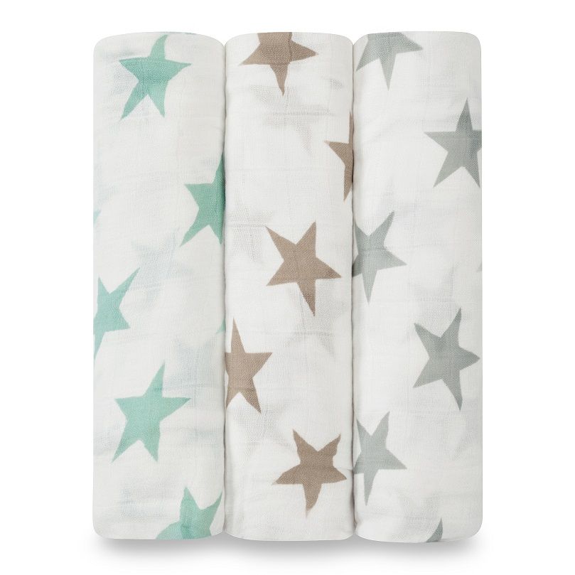 3-PACK SILKY SOFT SWADDLES MILKY WAY