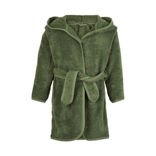 [01-20241.26] ORGANIC BATH ROBE (Grün, 74-80)