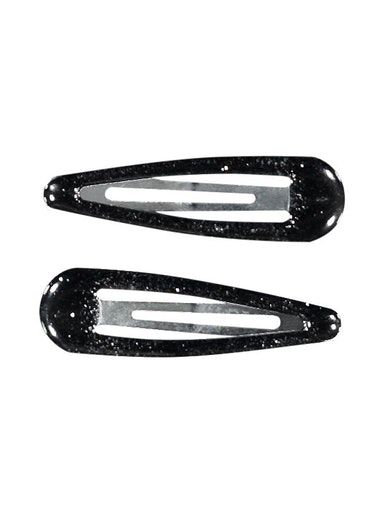 [01-22726.1] NKFACC-RILY 2-P GLITTER HAIRCLIPS (Schwarz)