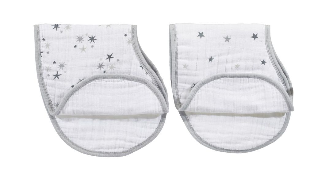 CLASSIC BURPY BIBS 2-PACK TWINKLE