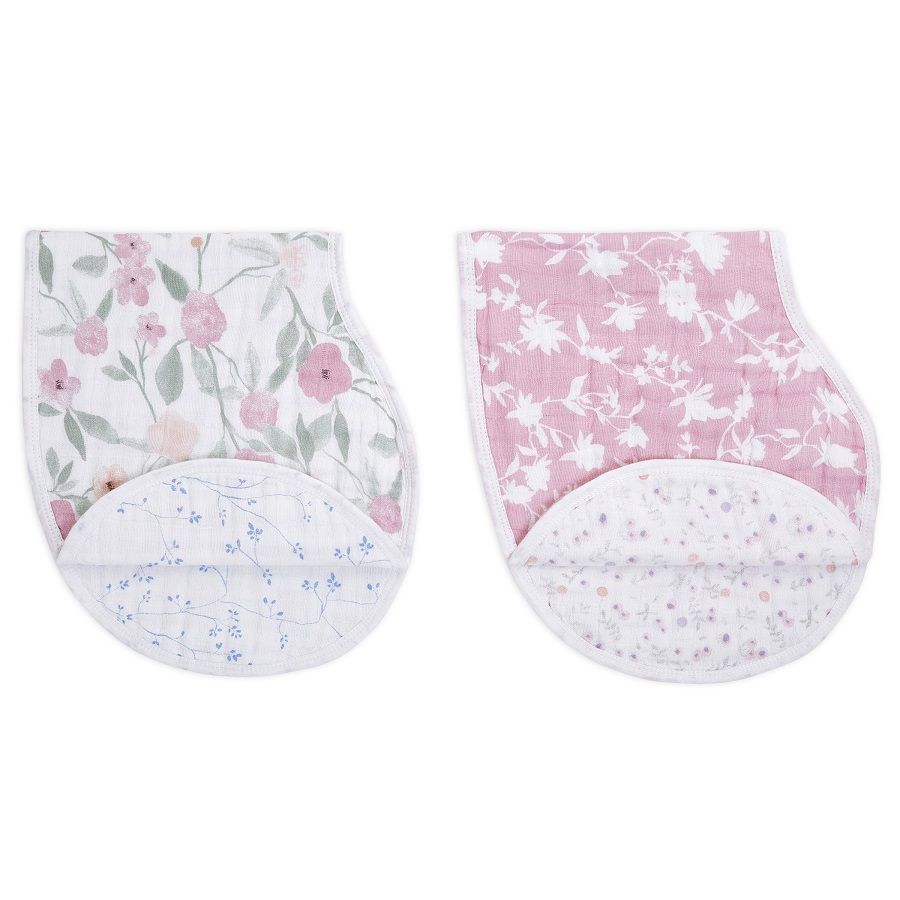 CLASSIC BURPY BIBS 2-PACK MA FLEUR