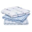 3-PACK MUSY MUSLIN SQUARES RISING STAR