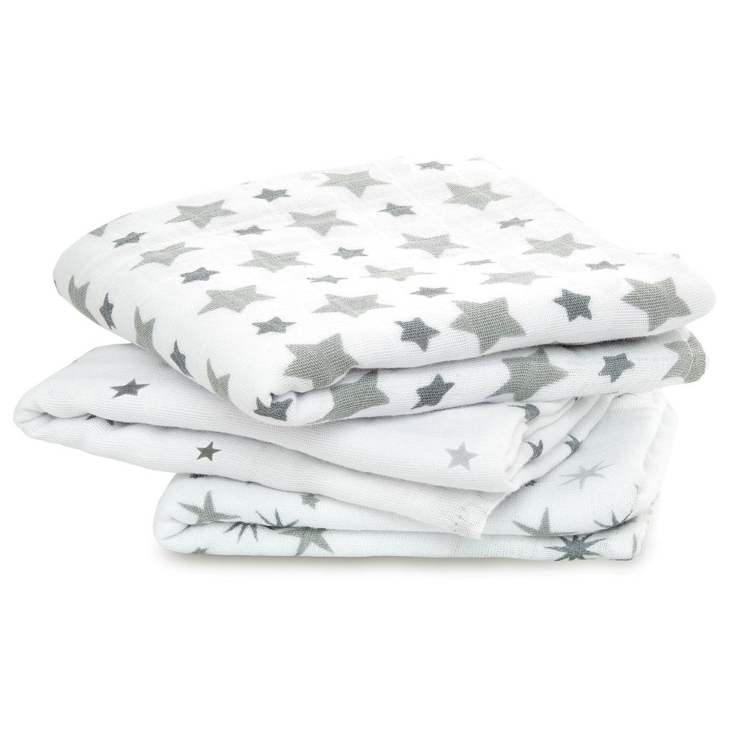 3-PACK MUSY MUSLIN SQUARES TWINKLE