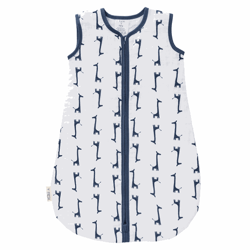 [01-22944.5] MUSLIN SLEEPING BAG GIRAF (6-12M)