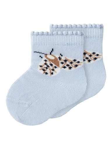 [01-23028.1] Nbfbilli Socks Girl Nb (Babyblau, 50-56)