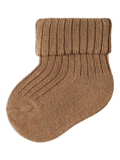 [01-23030.1] Nbmbobbu Socks Boy Nb (Braun, 74-80)