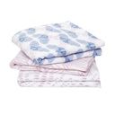 3-PACK MUSY MUSLIN SQUARES DECO