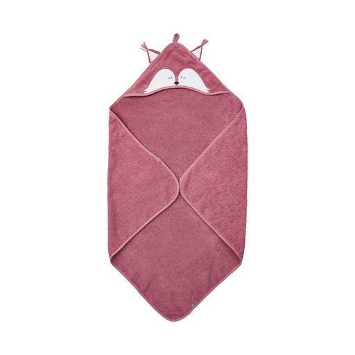 [01-19499.2] ORGANIC BATH TOWEL W.FOX (Rosa)