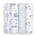 4-PACK ORGANIC SWADDLES OUTDOORS