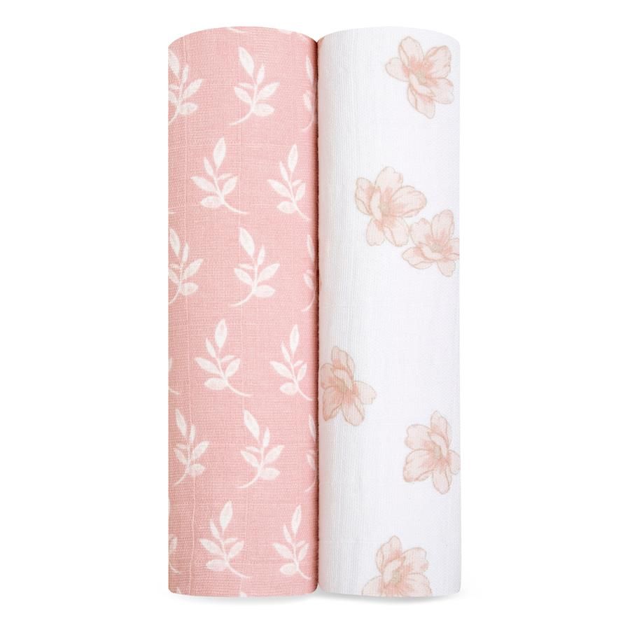 2-PACK ORGANIC SWADDLES EARTHLY