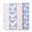 4-PACK SWADDLES DECO BUTTERFLIES