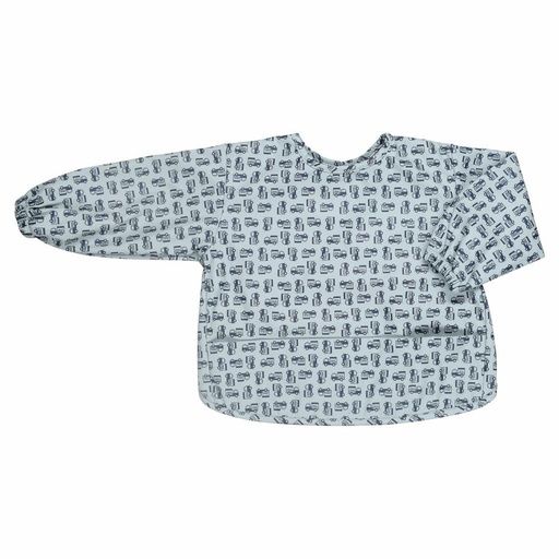 [01-27056.0] BLOUSE W PRINT (Graublau)