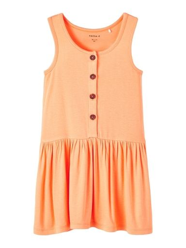 [01-28087.18] Nmfjulia Dress Girls Mini (Orange, 92)