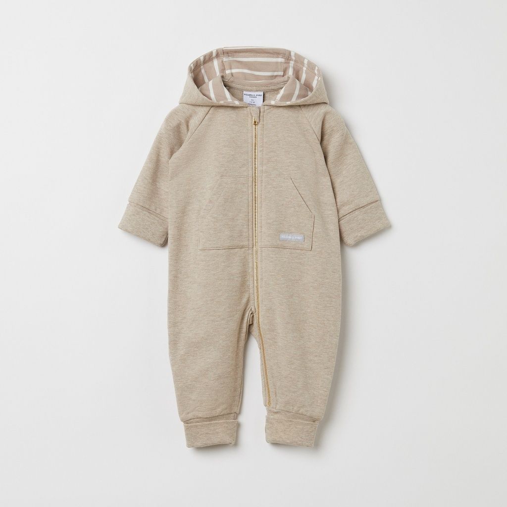 CUDDLE BABY OVERALL W HOOD 