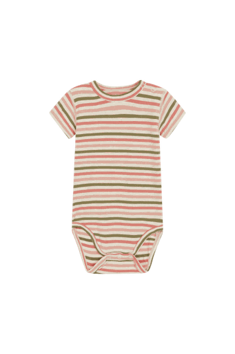 [01-28636.10] BUE-HC STRIPED BAMBOO BODY SS (Himbeer, 86)