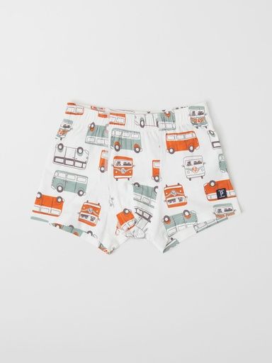 [01-30096.10] Boxy Cars Boxer Shorts (Weiss, 86-92)