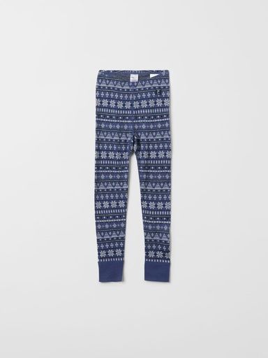 [01-30298.0] WOOL JACQUARD LONGJOHNS (Blau, 86-92)