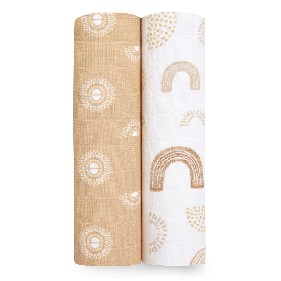 2-PACK CLASSIC SWADDLES KEEP RISING