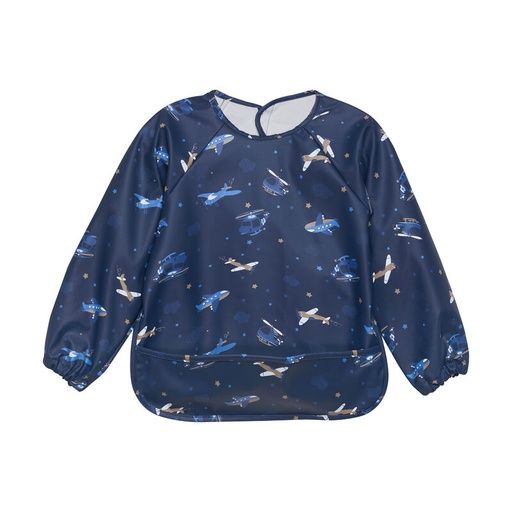 [01-30691.4] PU APRON AOP W SLEEVES (Blau)