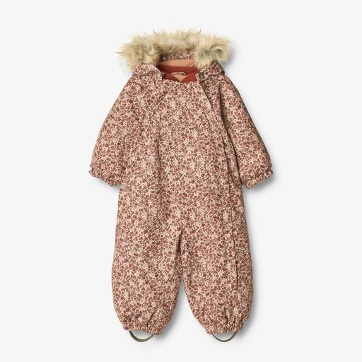 [01-30729.2] NICKIE PRINTED SNOWSUIT (Rosa, 80)