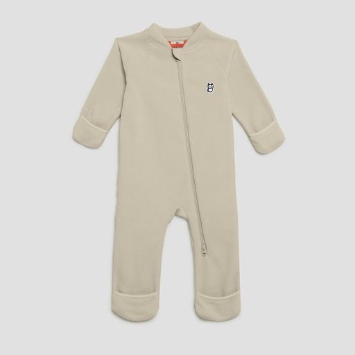 [01-30562.2] SOA BIO FLEECE BABY OVERALL (Creme, 56-62)