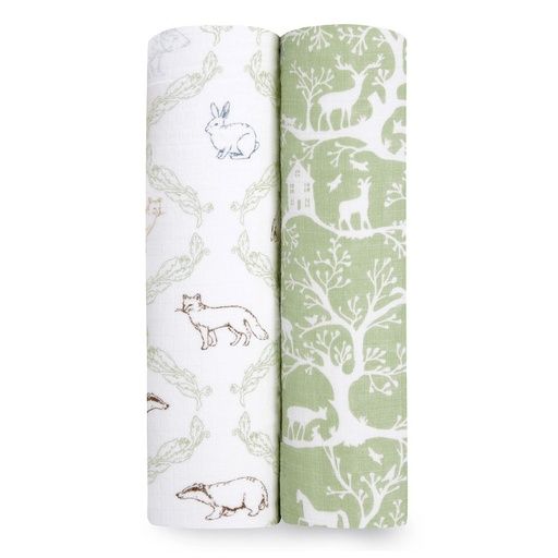 [01-31461.0] 2-PACK CLASSIC SWADDLES HARMONY