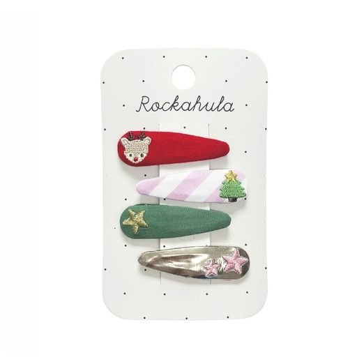 [01-31510.0] JOLLY XMAS EMBROIDERED CLIP SET