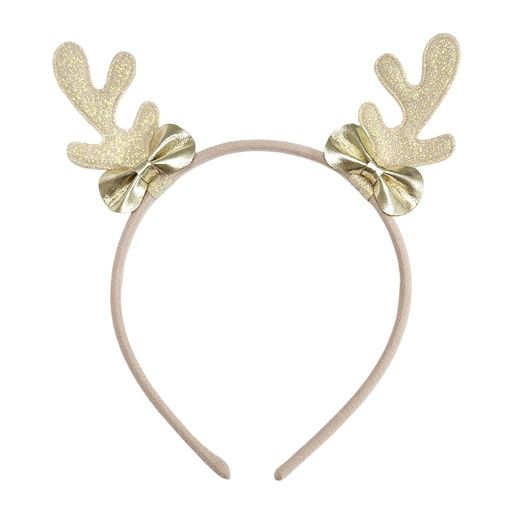 [01-31515.0] FROSTED SHIMMER REINDEER HEADBAND
