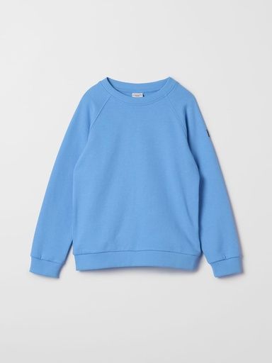 [01-31751.13] Einfarbiges Sweatshirt (Blau, 110)