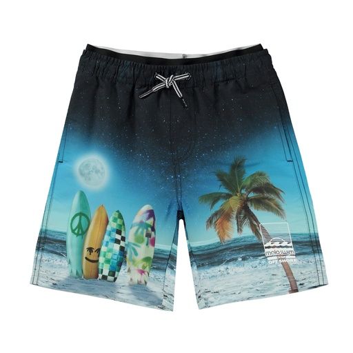 [01-31774.13] Schwimm-Shorts mit UV Schutz (Schwarz, 122-128)