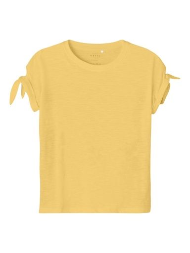 [01-32274.4] T-Shirt Mädchen (Gelb, 122-128)