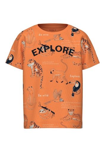 [01-32315.5] Jungen T-Shirt (Orange, 86)